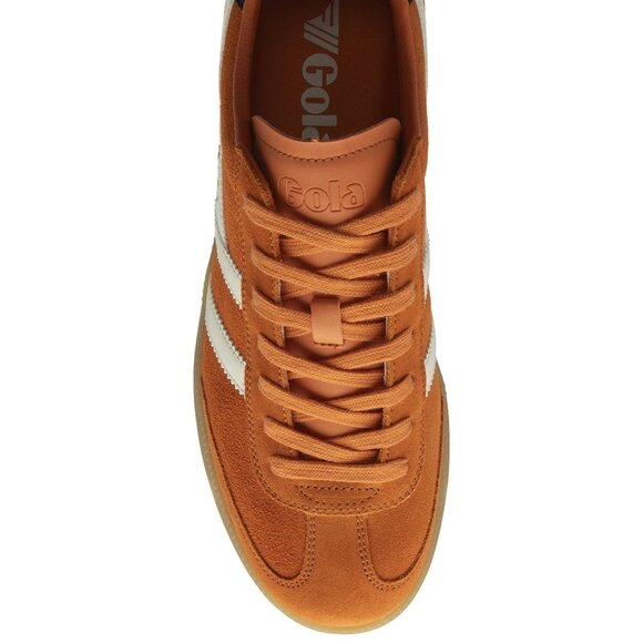 Gola Classics Men's Viper Sneakers Moody Orange, Off White, Black, Gum - Picture 4 of 5